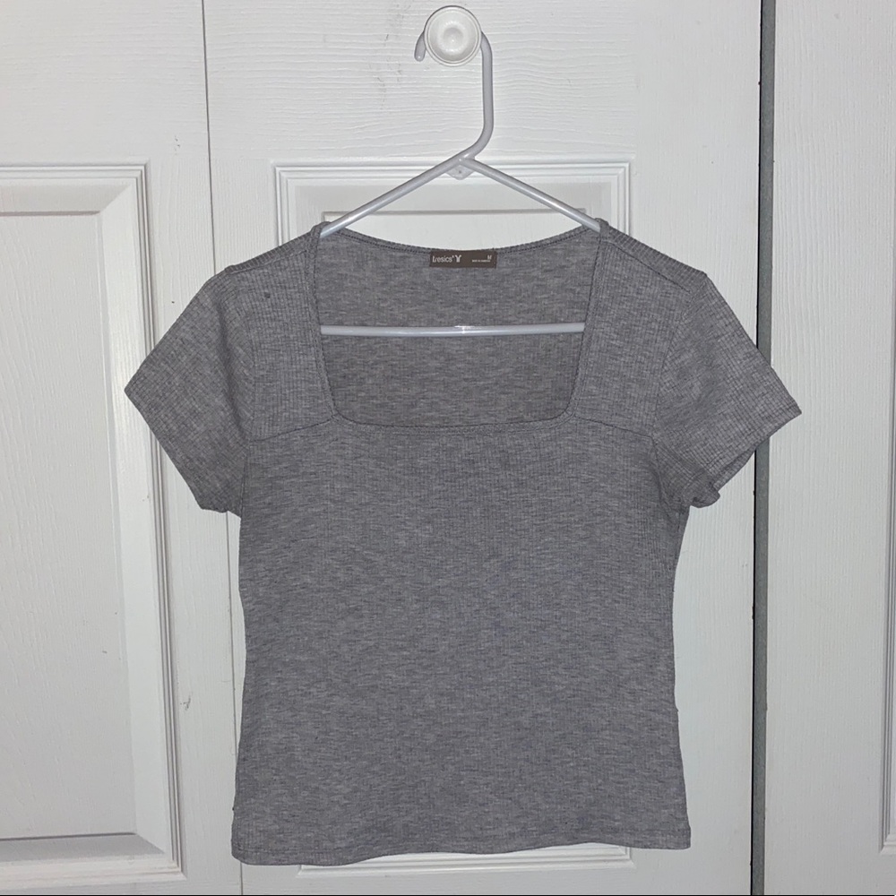 Gray Top